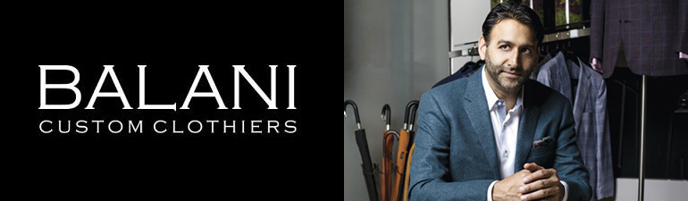 Sonny Balani, CEO of Balani Custom Clothiers